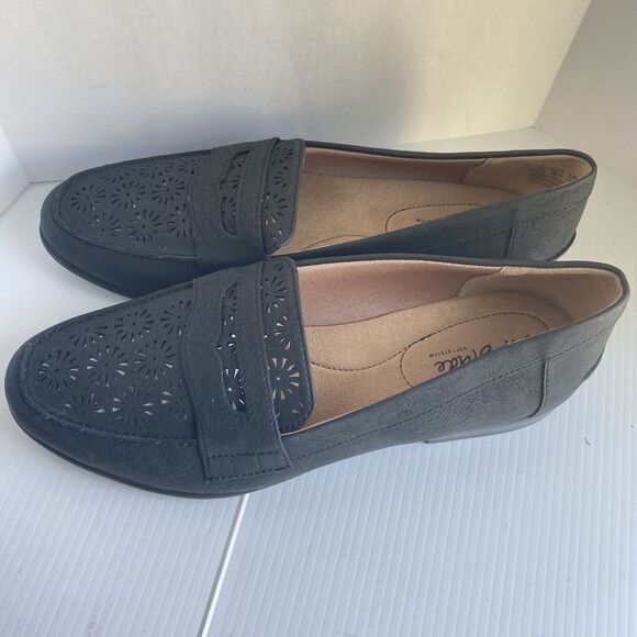 Life Stride Women's Madison Perf Black Sz 8.5 Loafers - Picture 2 of 9